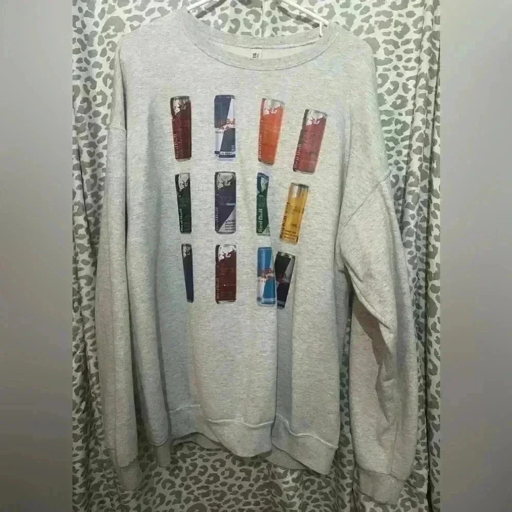 Jerzees Screen RedBull Crewneck